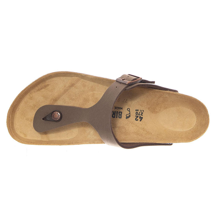 Gizeh Birkibuc Regular Fit Mocca - Sandali Uomo / Donna Marroni 043751 MCA BIRKENSTOCK 