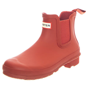 Original Chelsea Boot Military Red - Stivaletti Donna Rossi HUSWFS2078RMA-MLR  HUNTER 