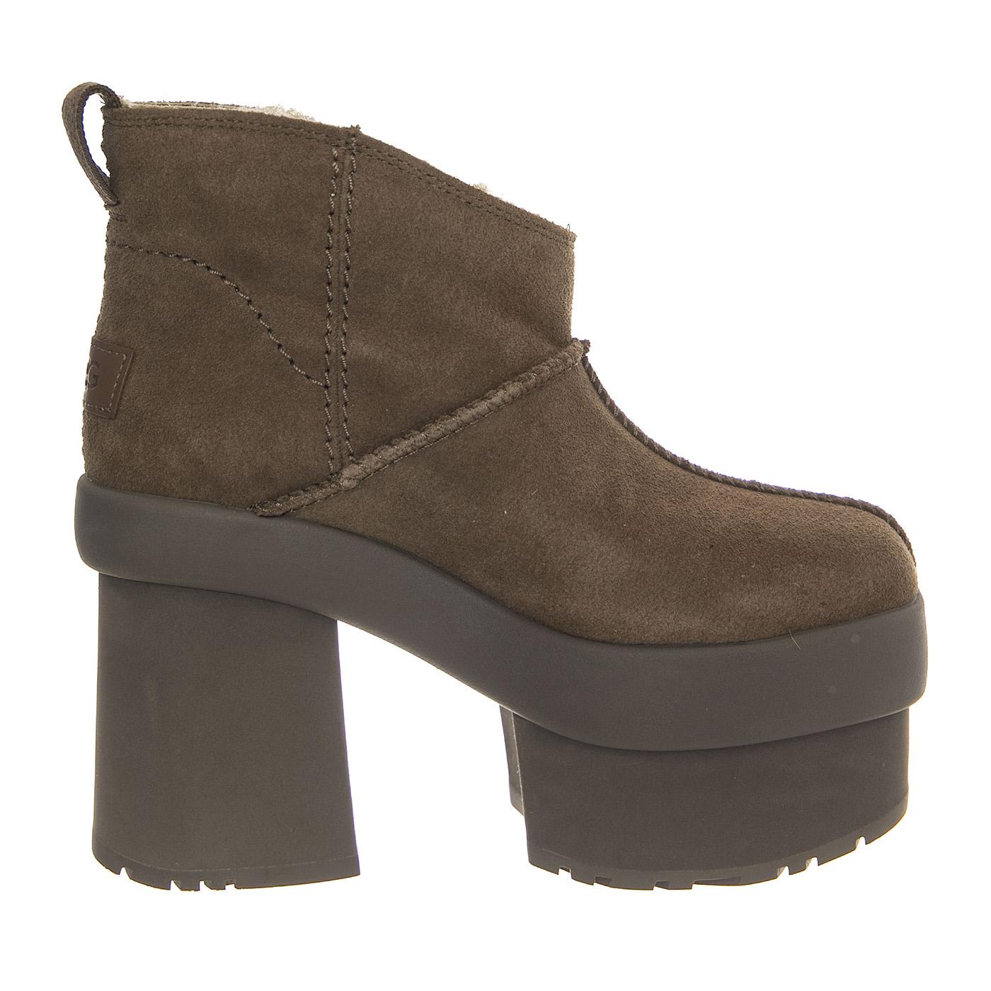 W New Heights Platform Mini Hickory - Scarpe Donna Marroni UGSNHPLMHCK1157910W  UGG 