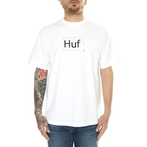 Deadline S/S Tee White - Maglietta Girocollo Uomo Bianca TS02192-WHITE  HUF 