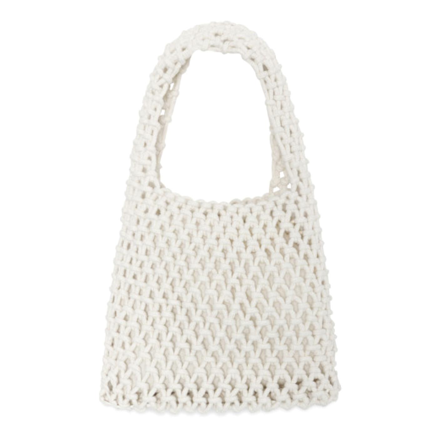Bolso Pequeño Macramé Blanco - Borsa Bianca 31W/10276  WILD PONY 