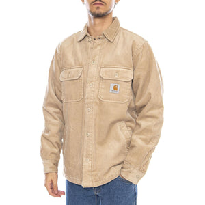 Whitsome Shirt Jacket Wall - Giacca Invernale Uomo Beige I028827-G1XX  CARHARTT WIP 