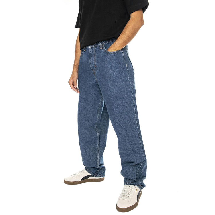 Skate Super Baggy Seeing Single Med Indigo Flat Finish - Pantaloni Denim Jeans Uomo Blu A4298-0007  LEVIS 