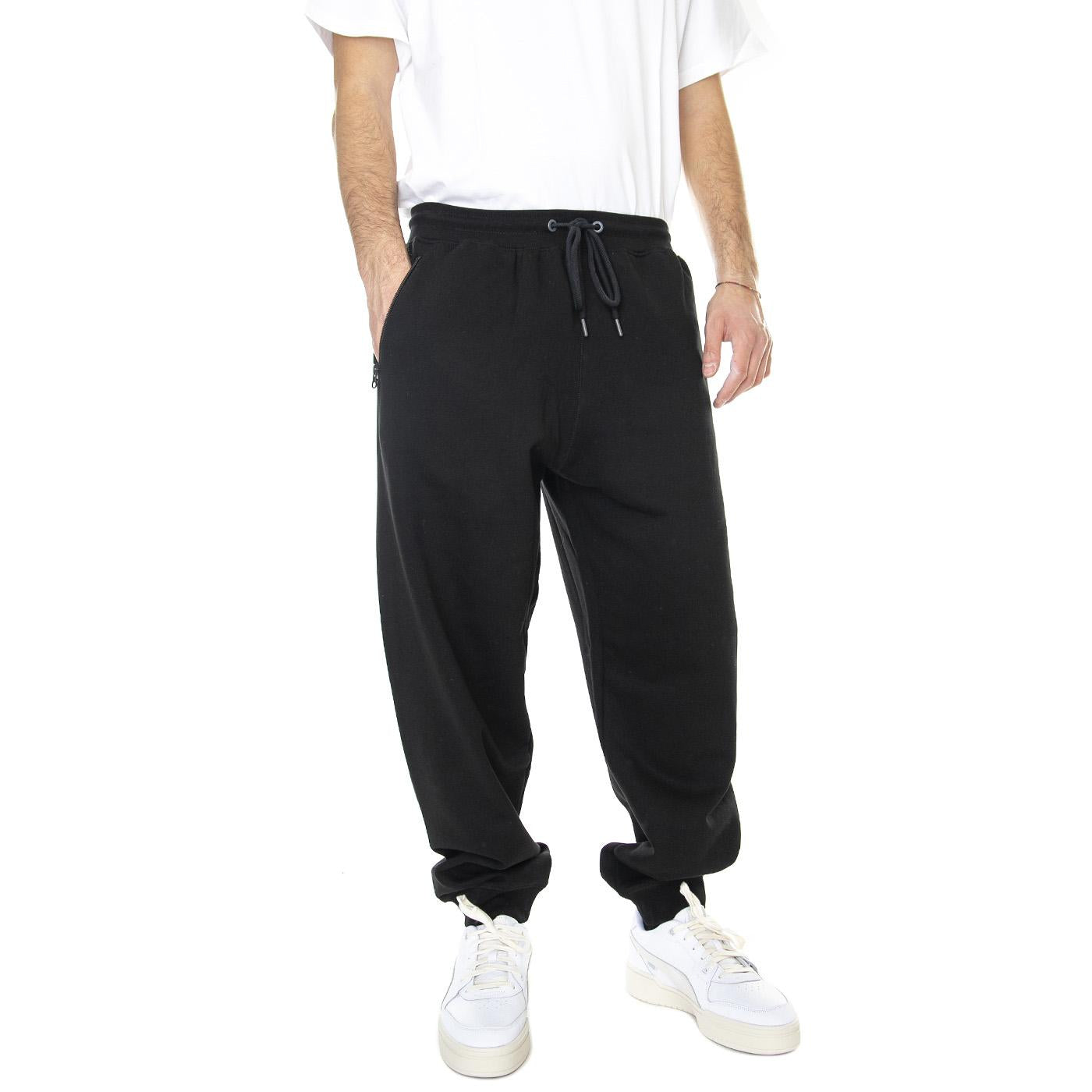 Half Cab '92 GTX 30Th Loose FLleece H Cab Black - Pantaloni Uomo Neri VN0005XUBLK1  VANS 