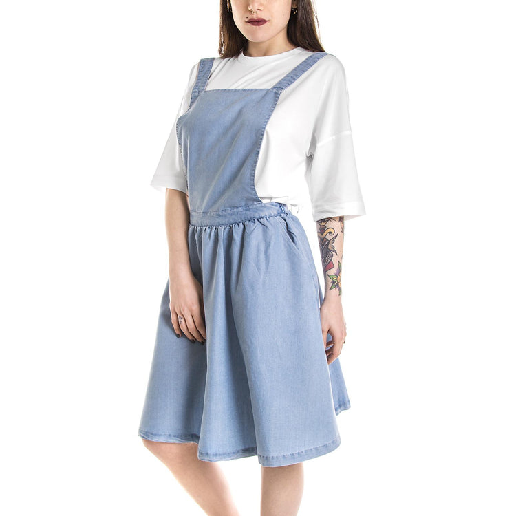 INGER SHORT DRESS JEANS LIGHT BLUE 142820138-1001  MINIMUM 