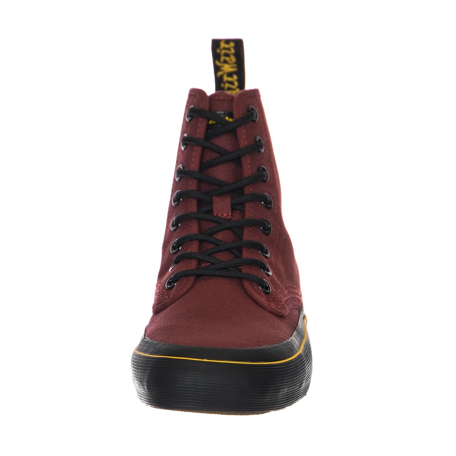 MONET CHERRY RED/ BLACK CANVAS DMSMONCBCV21968600  DR.MARTENS 