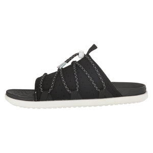 PALMER - JIFFY BLACK/SHELL WHITE - Sandali Uomo Neri 61101700-1007 BLK NATIVE 