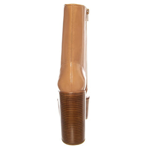 W' Mexique-2 Nude Pu - Stivali Donna Marroni JCS JC-883-3-10 -NUD  JEFFREY CAMPBELL 