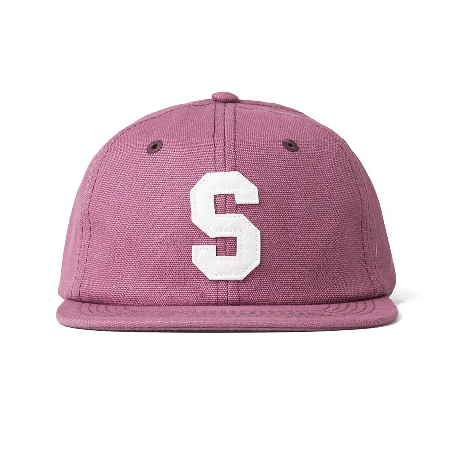 FELT S CANVAS STRAPBACK CAP RED 131678-RED  STUSSY 