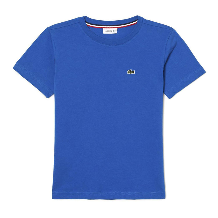 T-Shirt KXB - Maglietta Girocollo Bambino Blu TJ1442-KXB  LACOSTE 
