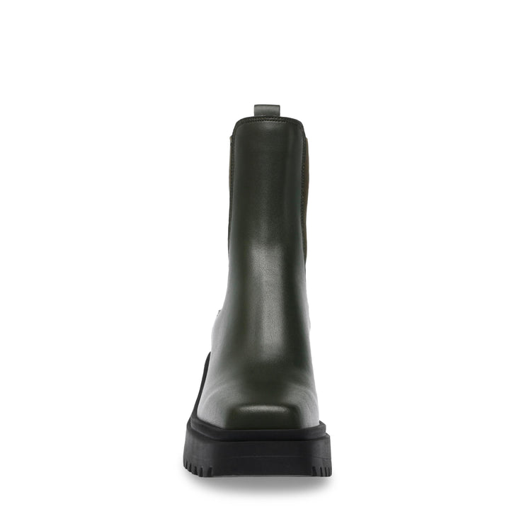 Fynn Olive Leat - Stivali Profilo alla Caviglia Donna Verdi SMSFYNN-OLI  STEVE MADDEN 