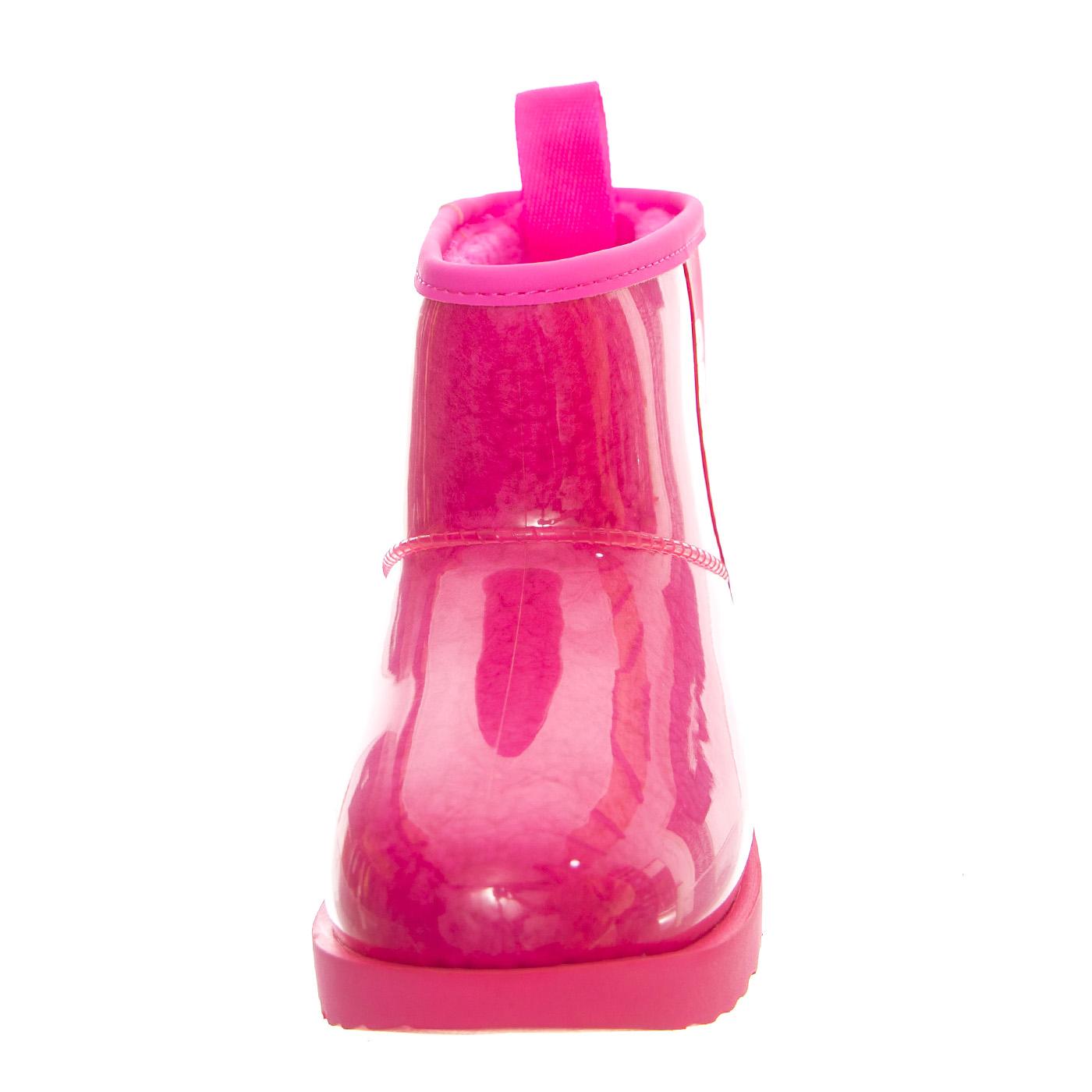Classic Clear Mini II Taffy Pink K - Stivaletti Bambino Rosa UGKCLCLEMTP1112386K  UGG 