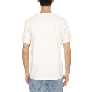 Hawkins High Tee Marshmallo W - Maglietta Girocollo Uomo Beige 112378555 . WRANGLER 
