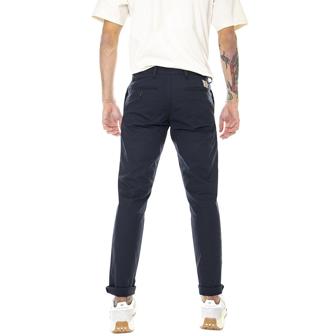Sid Pant Dark Navy - Pantaloni Uomo Blu I003367.1C.02.32  CARHARTT WIP 