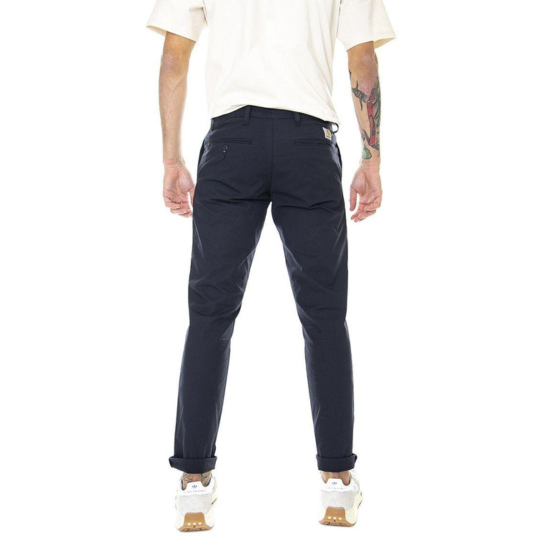 Sid Pant Dark Navy - Pantaloni Uomo Blu I003367.1C.02.32  CARHARTT WIP 