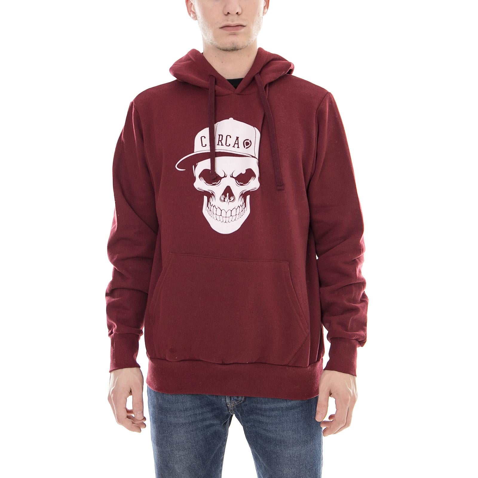 SKULL HOOD POMPEIAN RED MHO011-POMPEIAN RED  C1RCA 