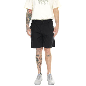 Albert Short Black /rinsed - Bermuda Uomo Neri I033125.8902  CARHARTT WIP 