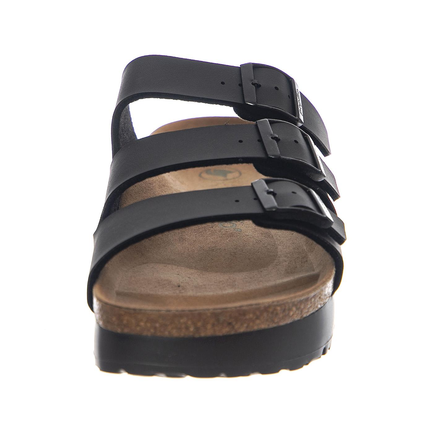 Florida Platf black veg, Birko Flor - Sandali Donna Neri 1029737  BIRKENSTOCK 