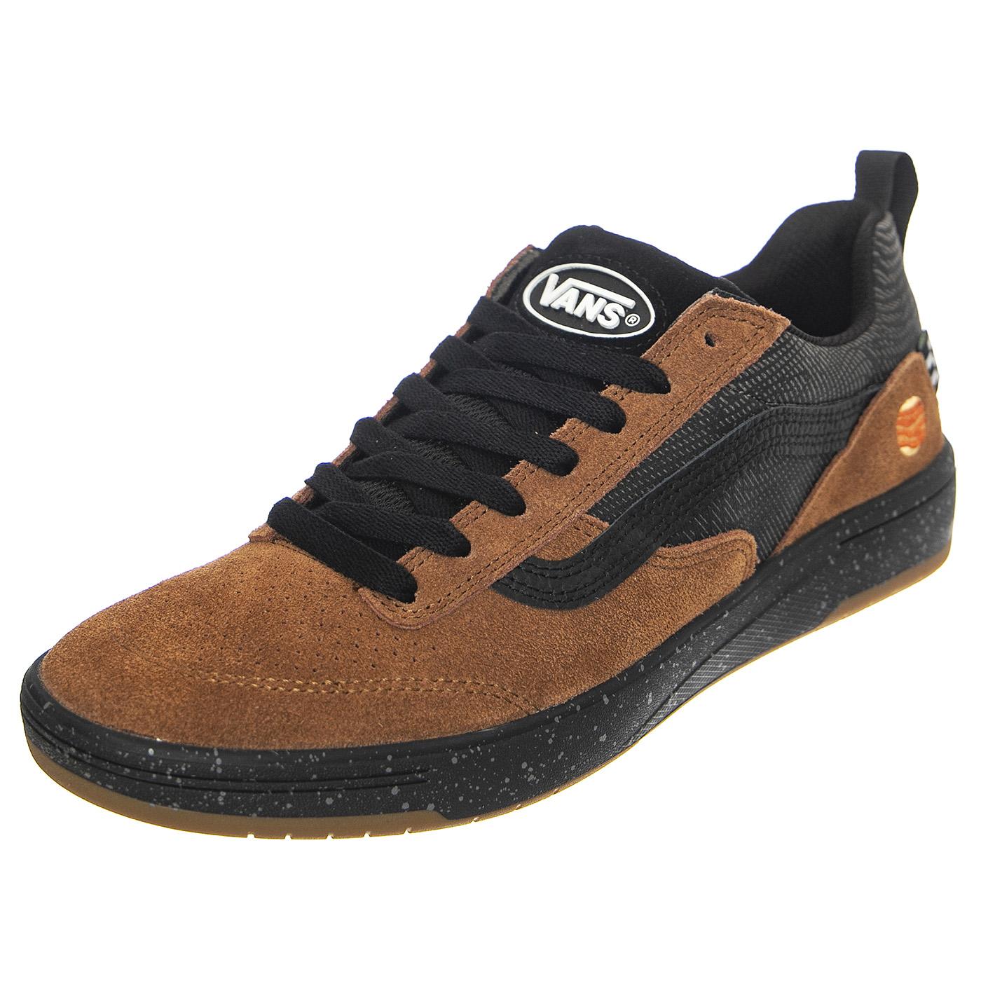Zahba Zion Wright Brown / Multi - Scarpe Stringate Profilo Basso Uomo Marroni VN0007QQBF01  VANS 