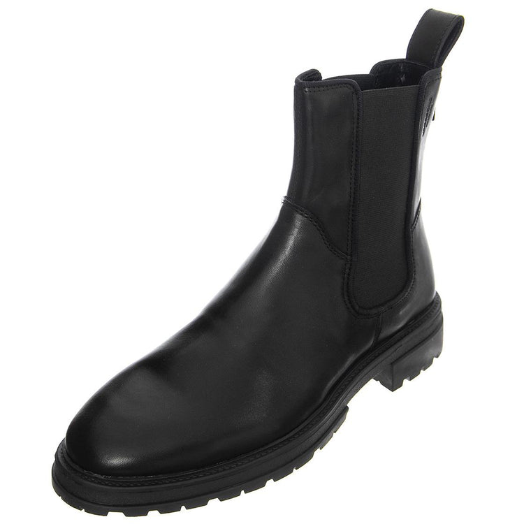 JOHNNY 2.0 COW LEATHER BLACK - Stivaletti alla Caviglia Uomo Neri VBM5479-001-20 . VAGABOND 