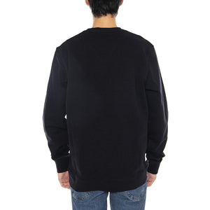 Sign Off Crew Black - Felpa Girocollo Uomo Nera 112350535 . WRANGLER 