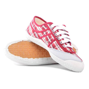BOS01 canvas check red white 75639_4  KAWASAKI 