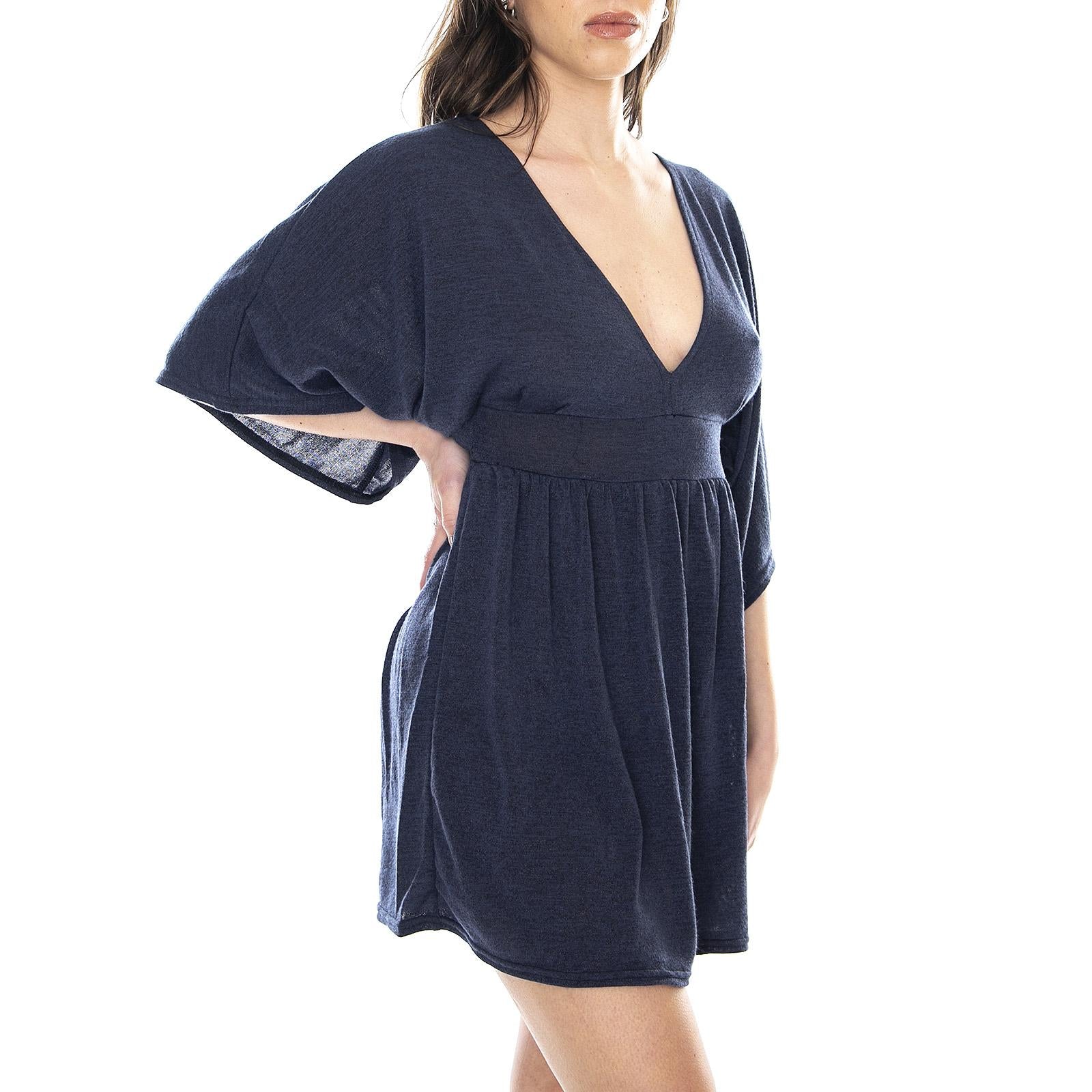  MRCEDMA DRESS-NVY  MOTEL ROCKS 