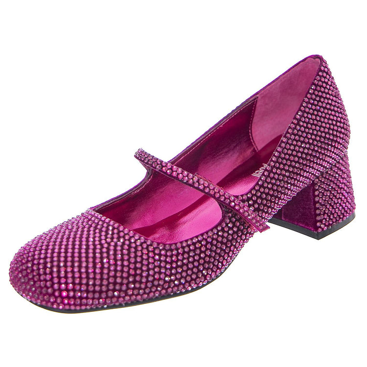 W' Regal Fuchsia Velvet Combo - Scarpe Profilo Basso Donna Viola JCSR976P-02-011-FUCV  JEFFREY CAMPBELL 