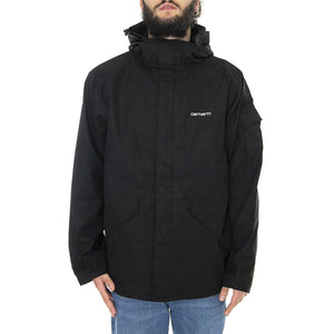 Prospector Jacket Black / White - Giacca Invernale Uomo Nera I030830-0D2XX  CARHARTT WIP 
