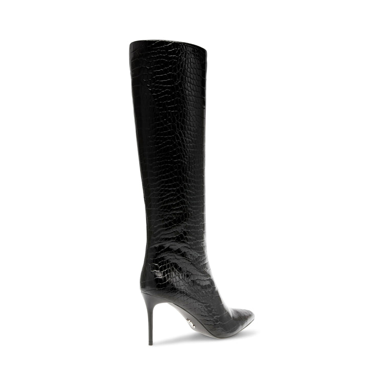 Lovable Black Croco - Stivali Donna Neri SMSLOVABLE-66  STEVE MADDEN 