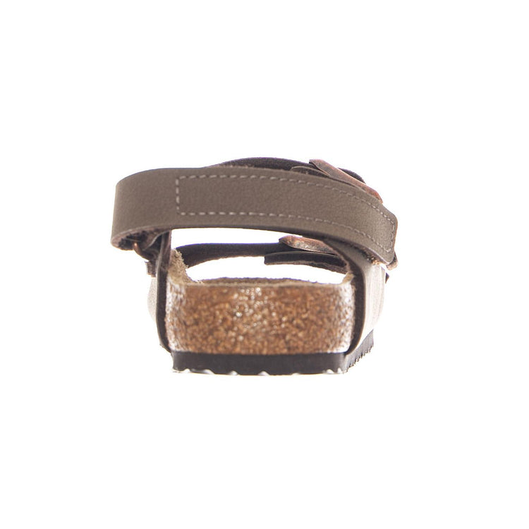 Milano HL Kids Birkibuc Narrow Fit Mocca - Sandali Bambino Marroni 1029474 MCA BIRKENSTOCK 