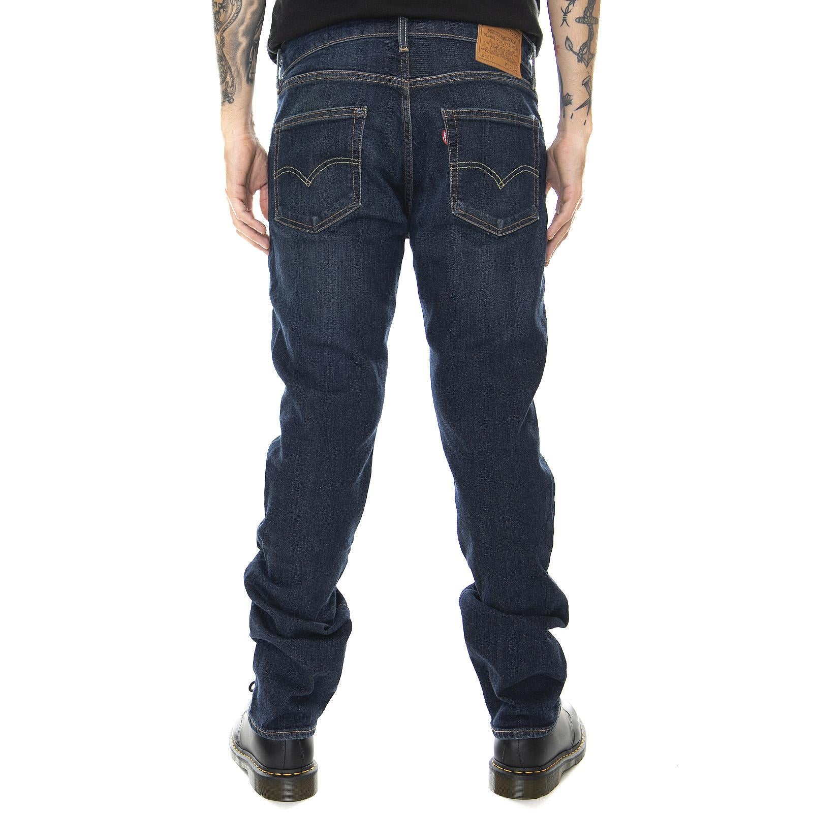 511 Slim Biologia Denim Pants - Blue - Jeans Uomo Blu 04511-4102 . LEVIS 