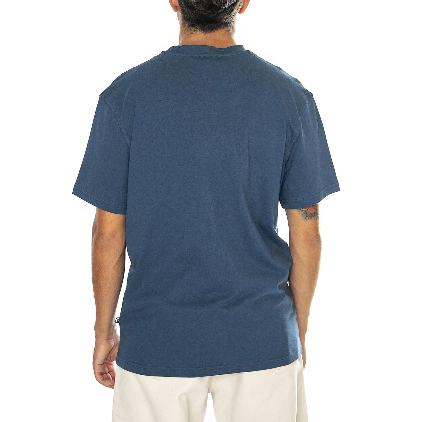 Penfield Hudson Script T-Shirt Blue Wing Teal - Maglietta Girocollo Uomo Blu PFD0299-946  PENFIELD 