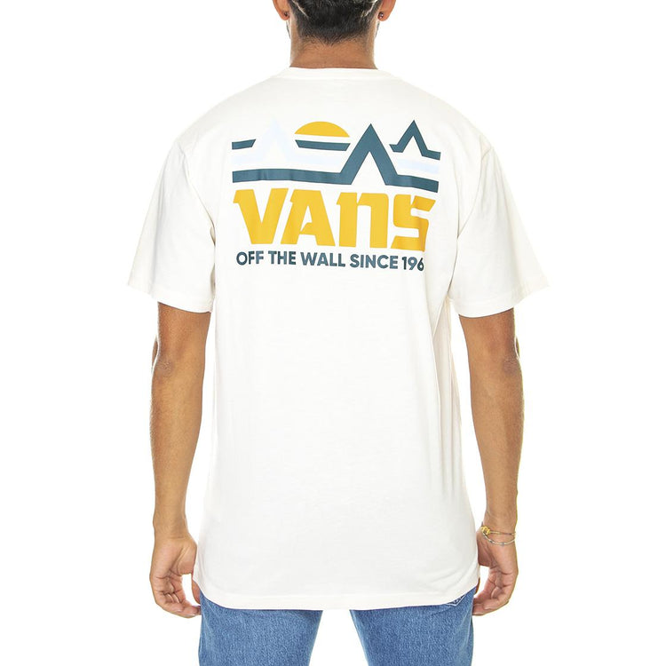 MT Vans SS Tee White - Maglietta Girocollo Uomo Beige VN0A7S663KS1  VANS 