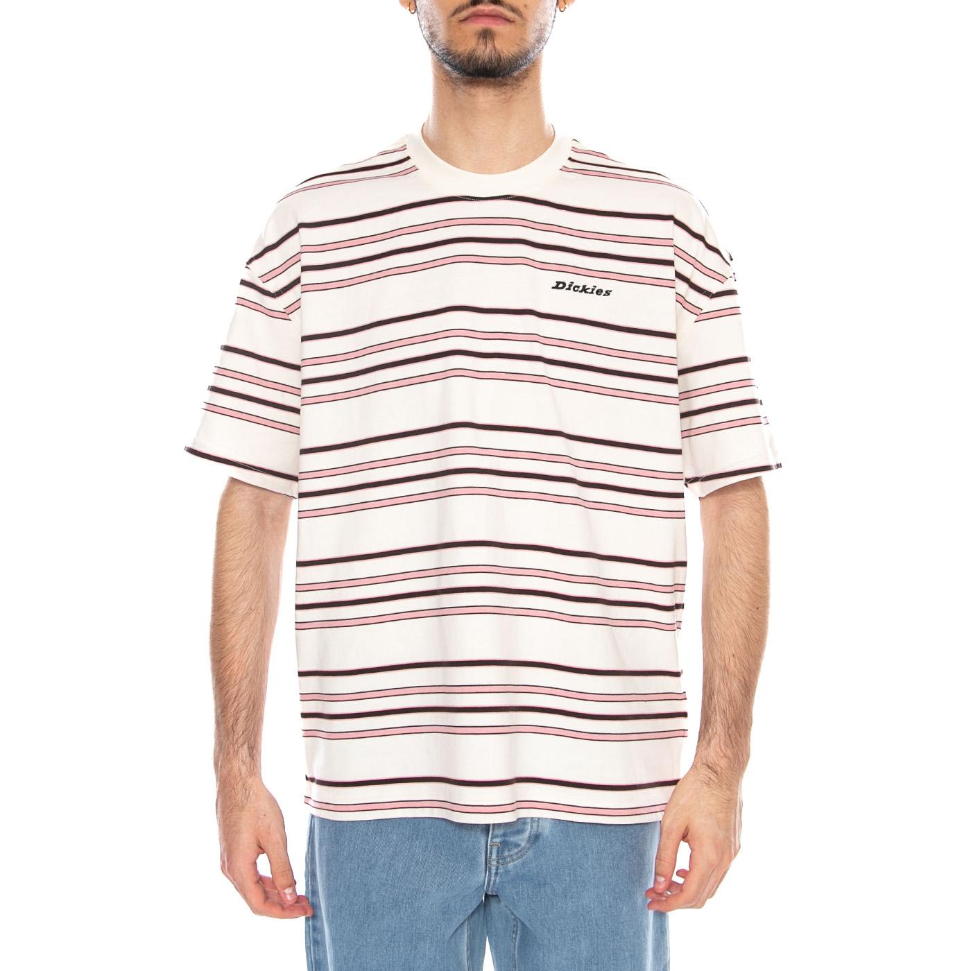 East Liberty Tee Stripe - Maglietta Girocollo Uomo Multicolore DK0A88GF C481 DICKIES 