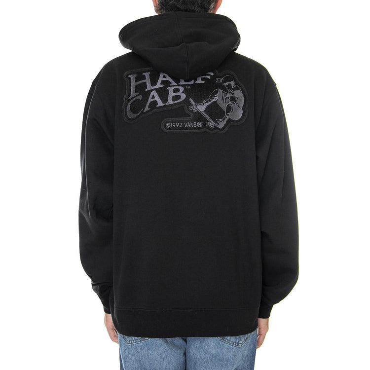 Half Cab 30th - Felpa con Cappuccio Uomo Nera VN0005XULBK  VANS 