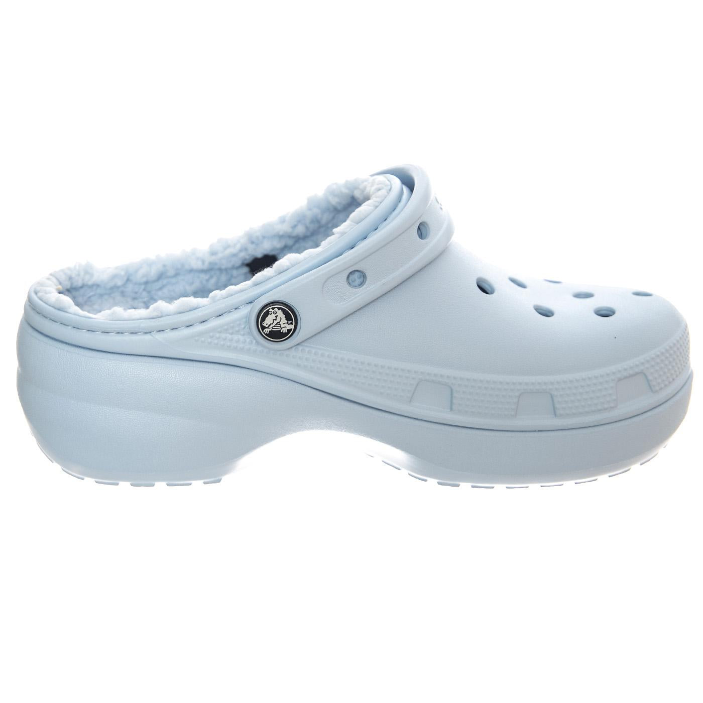 Classic Platform Lined Clog W BLCC - Sanali Donna Blu CR.207938-BLCC  CROCS 
