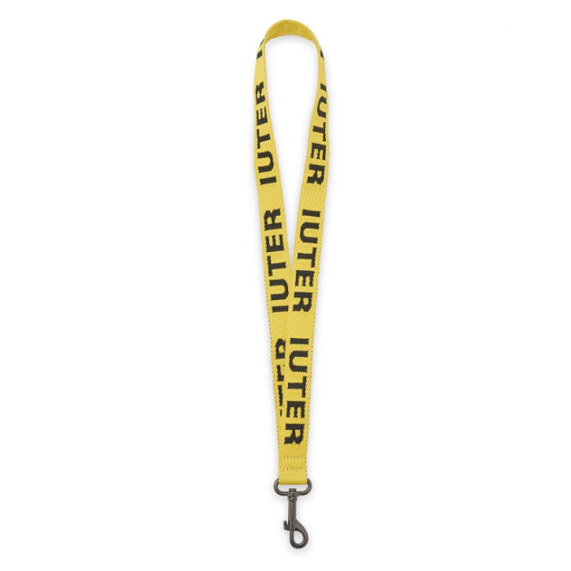 Lanyard Keychain Yellow - Portachiavi da Collo Giallo CRVRIKC01  IUTER 
