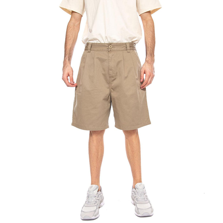 Marv Short Iroko - Bermuda Uomo Marroni I034813 3IR06 CARHARTT WIP 