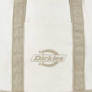 Logo Canvas Tote Egret - Borsa Shopping Bag Bianca DK0A4Z6FC481  DICKIES 