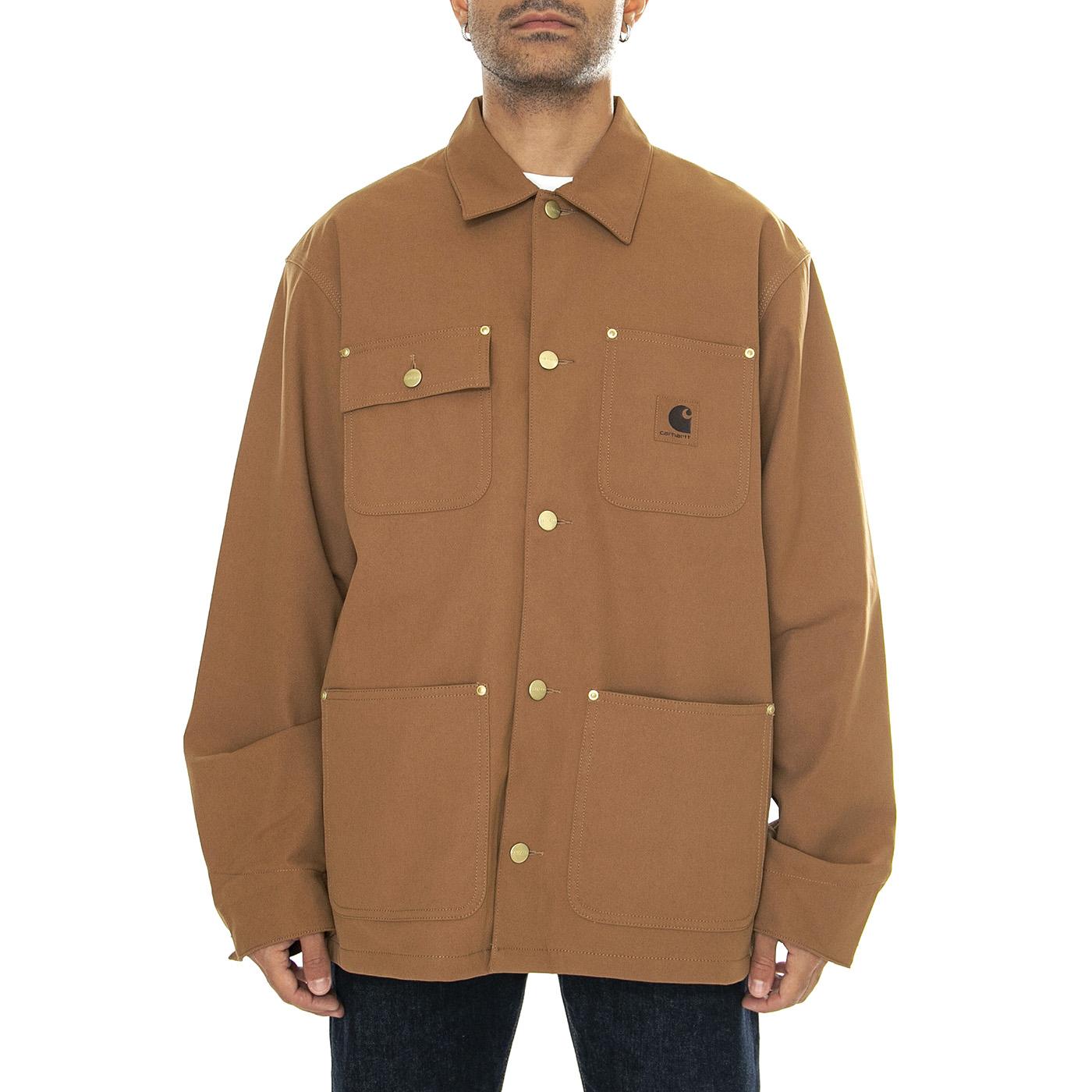 Suede Michigan Coat Hamilton Brown - Giacca Uomo Marrone I033717.HZXX  CARHARTT WIP 