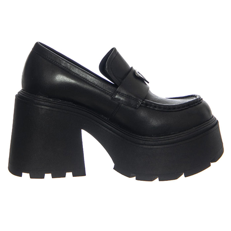 Spoiled Black Leather - Moccasini Donna Neri WSSSPOILED-BLK  WINDSOR SMITH 