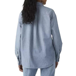 HARLIE BOYFRIEND SHIRT GOOD DAZE - Camicia Donna Azzurra 001HM 0021 LEVIS 