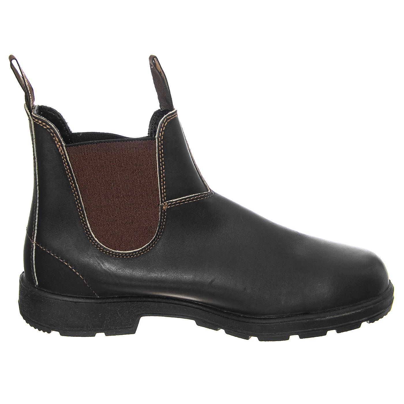 500 Stout Brown - Stivaletti Uomo Marroni FW22-500-500  BLUNDSTONE 