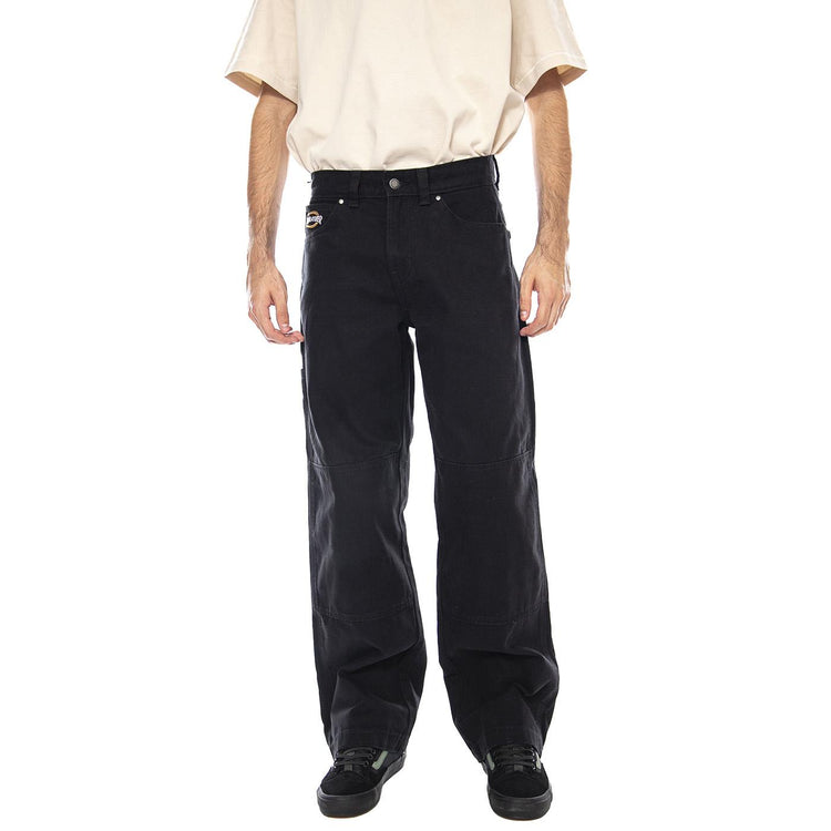 THRASHER X DICKIES Pant Black - Pantaloni Uomo Neri DK0A88OPBLK1 . DICKIES 