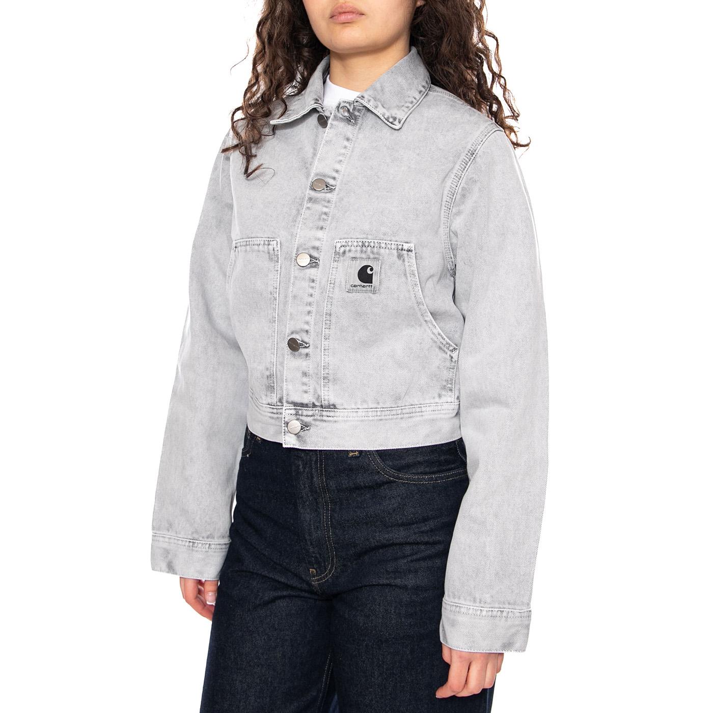 W' Arca Jacket  - Giacca Denim Jeans Donna I036528 895F CARHARTT WIP 