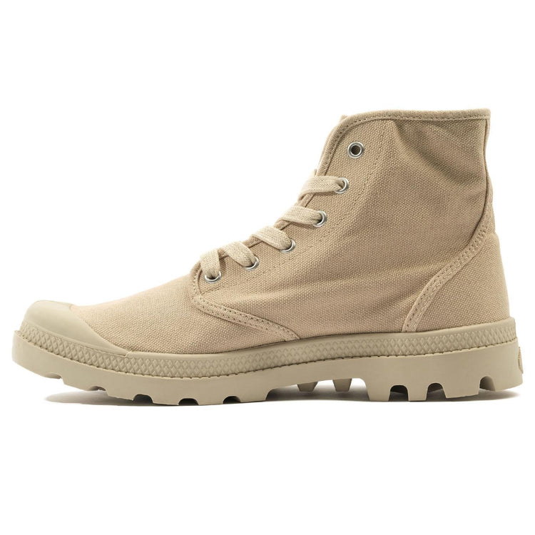 Pampa Hi Sahara / Safari - Scarpe Stringate Profilo Alto Uomo Beige PAS02352-221-M  PALLADIUM 