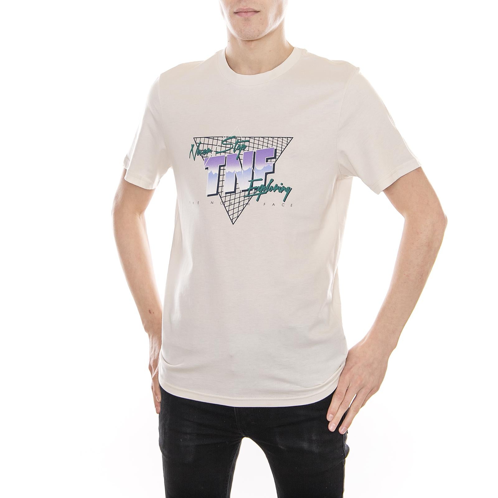 S/S NEW TEE Vintage White T93BPI11P  THE NORTH FACE 