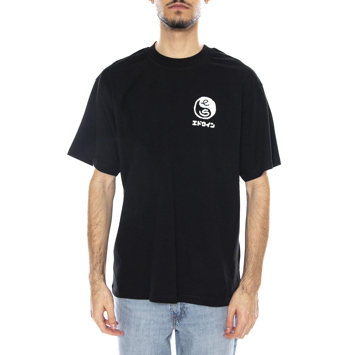 High Bear TS -- Maglietta Uomo Girocollo Nera I035030.89.67. 89.67 EDWIN 