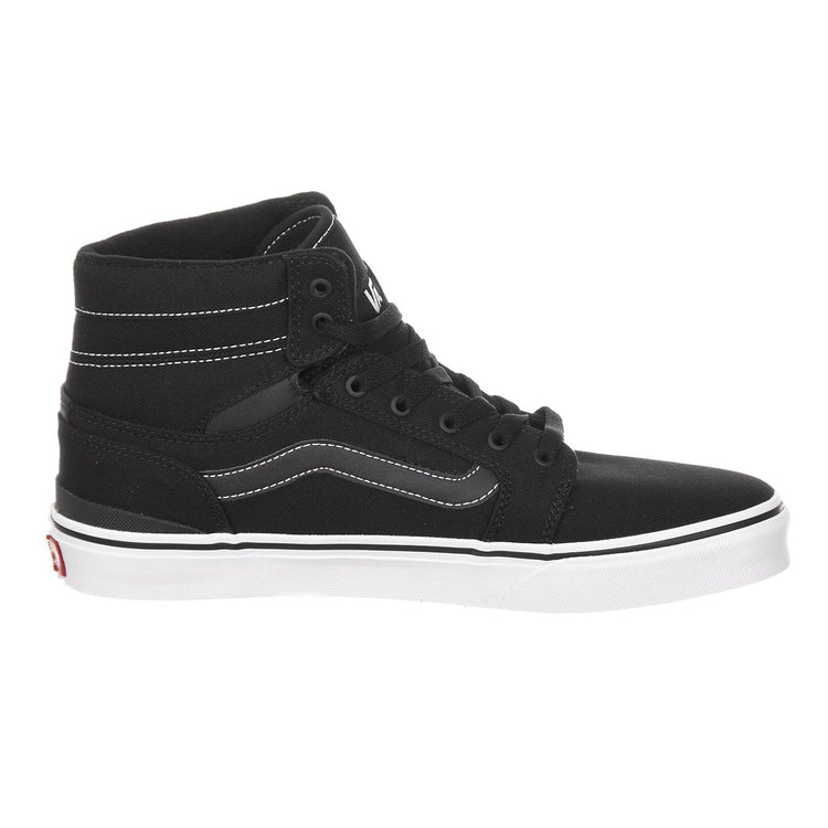 MN SANCTION (Canvas) Black White VUCV187  VANS 